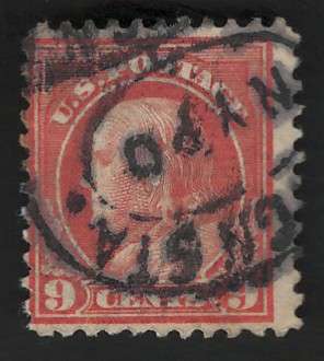 USA-Scott 1917/19  (P11) #509 9c Salmon Red