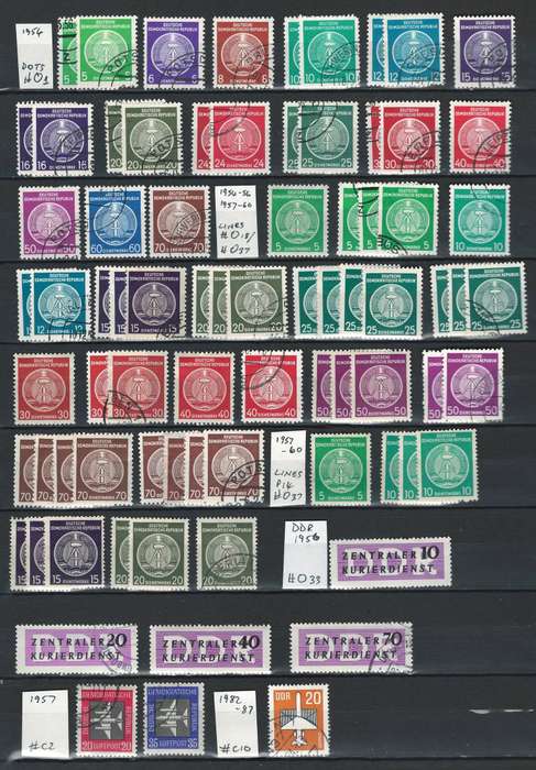 Germany DDR Official & Air Post