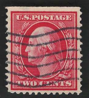 USA-Scott 1910/11 #375 2c Carmine