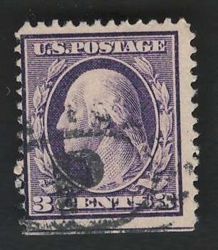 USA-Scott 1908/09 P12 #333 3c Violet (Type I)