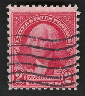 USA 1932 Scott #707 2c Carmine Rose