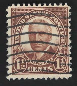 USA 1930  Harding Scott #684 1½c Brown. Price R5