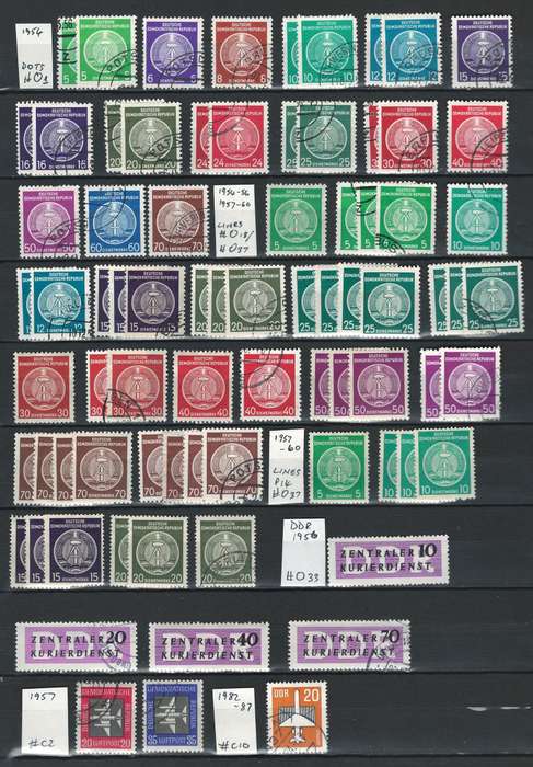 Germany DDR Official & Air Post