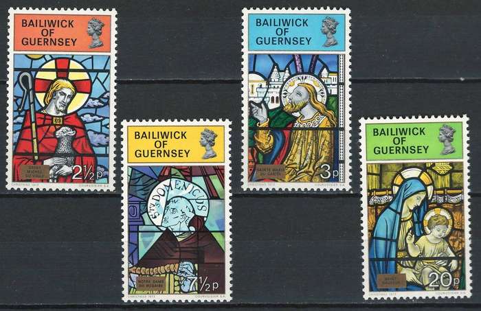Bailiwick of Guernsey 1973 (Scott #86 - #89 set). MNH