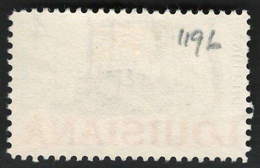 USA 1962 Louisiana Statehood: Riverboat on the Mississippi. Scott #1197