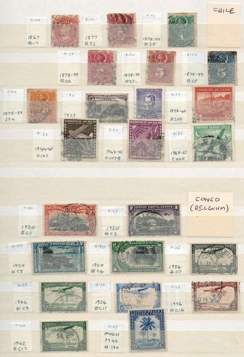 16 Page (32 sides, 9 rows) Stock Book (very fine). Austria-Hungary to France (details below)