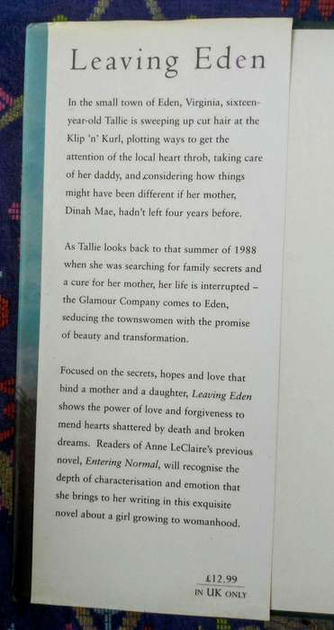 Leaving Eden by Anne LeClaire