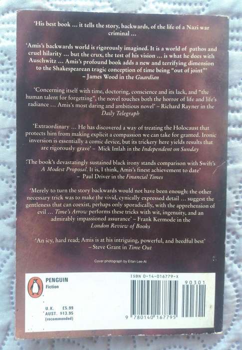 Time's Arrow by Martin Amis