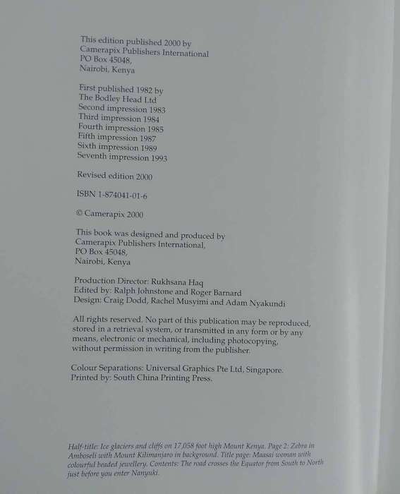 Journey through Kenya by Mohamed Amin, Duncan Willetts and Brian Tetley