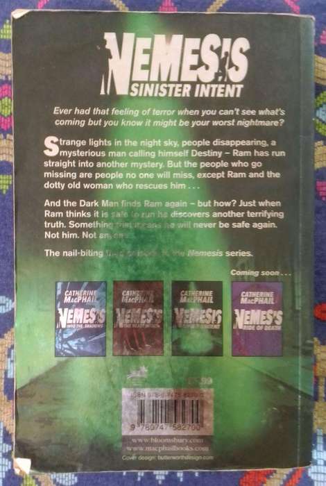 Nemesis - Sinister Intent by Catherine MacPhail