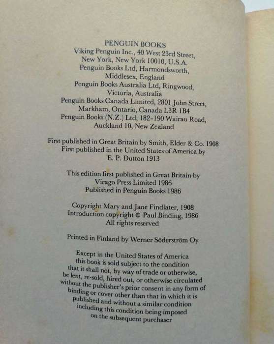 Crossriggs by Jane & Mary Findlater (Virago Modern Classics)