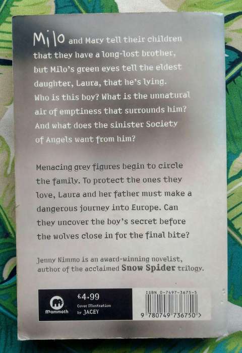 Milo's Wolves by Jenny Nimmo