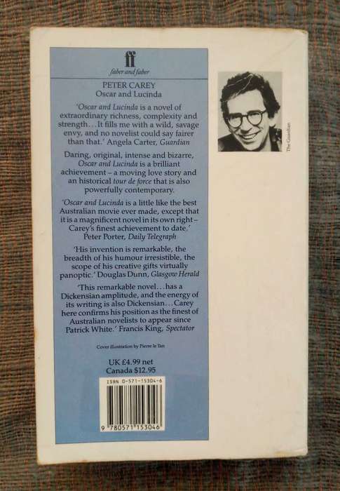 Oscar and Lucinda by Peter Carey