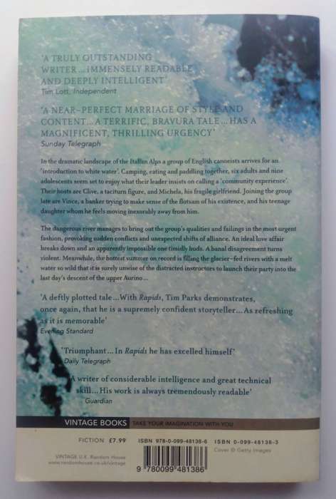 Rapids - A Novel by Tim Parks