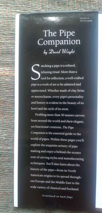 The Pipe Companion - A Connoisseur's Guide by David Wright