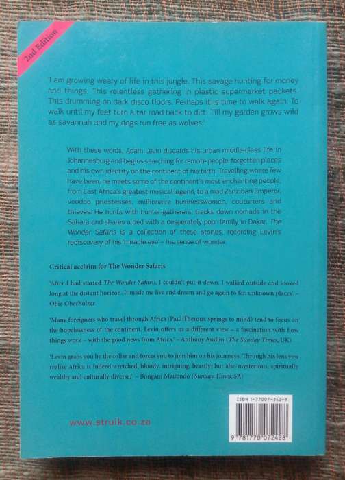 The Wonder Safaris - Journeys of Miracles and Surprises by Adam Levin