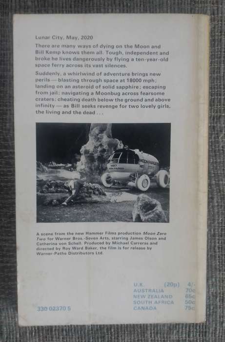 Moon Zero Two by Lyall, Hardman & Davison, adapted by John Burke