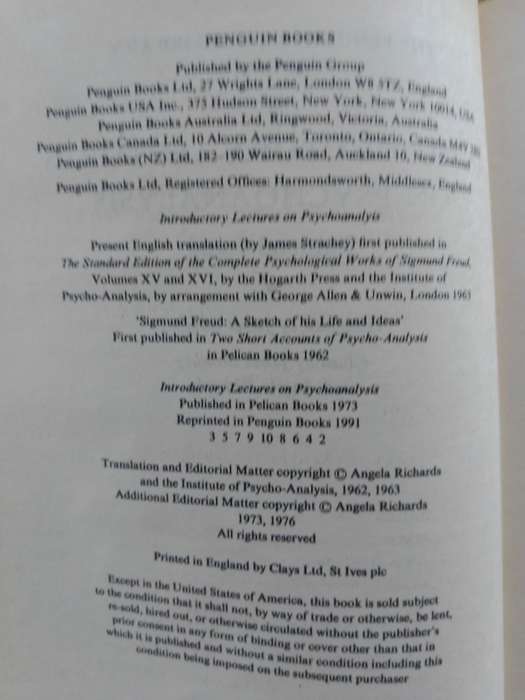 Sigmund Freud - 1. Introductory Lectures on Psychoanalysis