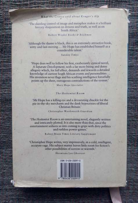 White Boy Running by Christopher Hope