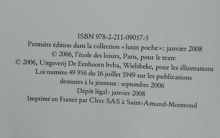 Monstre ne me mange pas - Carl Norac & Call Cneut