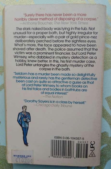 Whose Body? by Dorothy L. Sayers