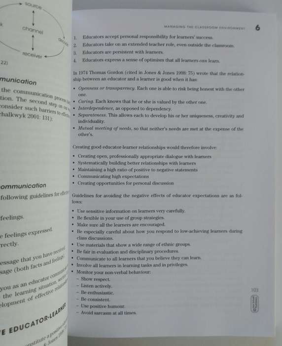 An Educator's Guide to Effective Classroom Management Second Edition - Coetzee & Van Niekerk