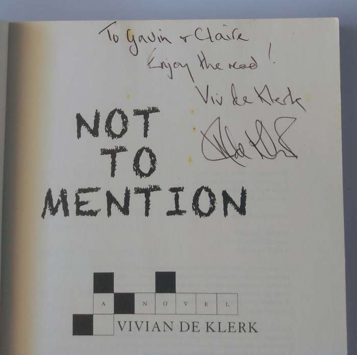 Not to Mention by Vivian de Klerk