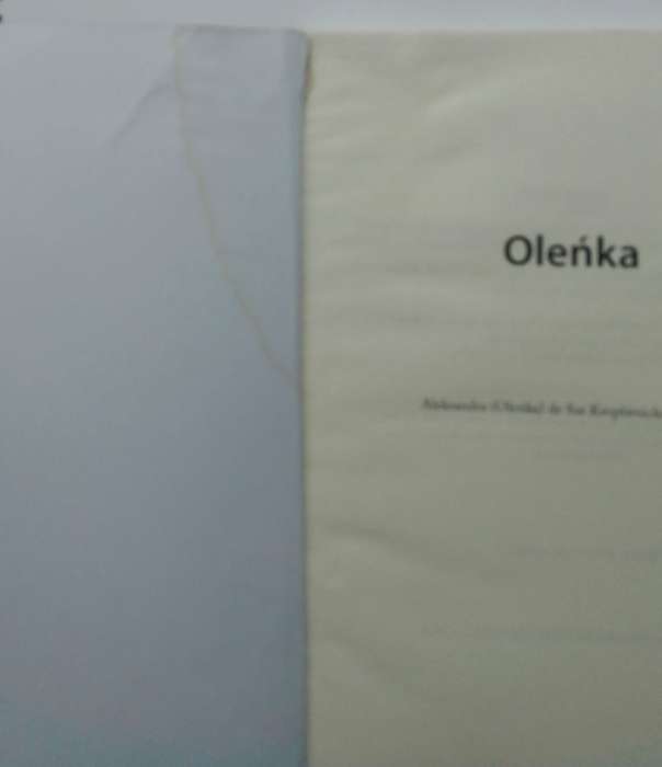 Olenka by Aleksandra (Olenka) de Sas Kropiwnicka née Hall