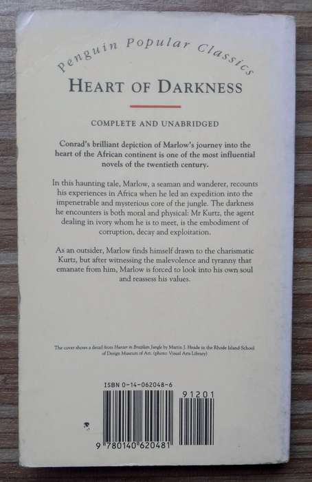 Heart of Darkness by Joseph Conrad