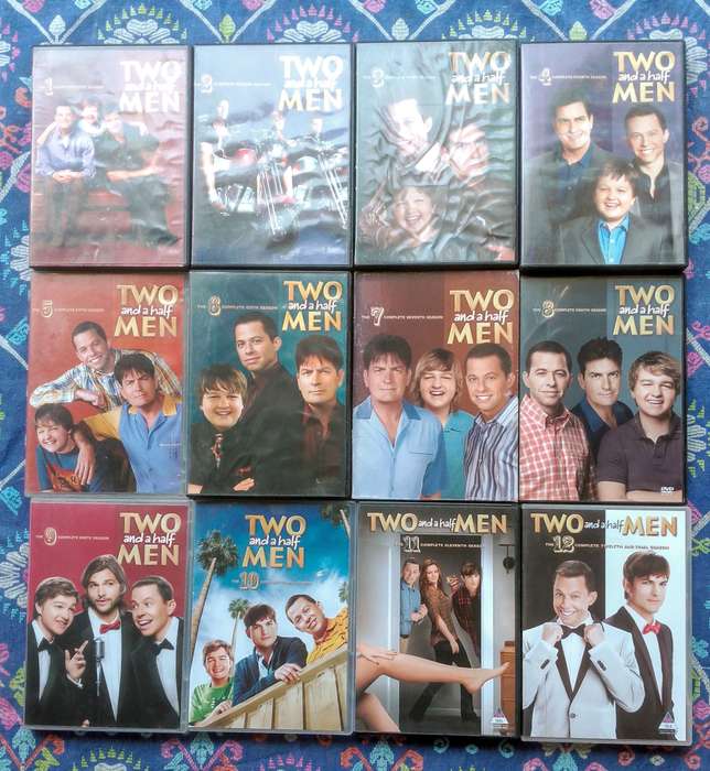 Two and a Half Men complete series on DVD - season 1 to 12