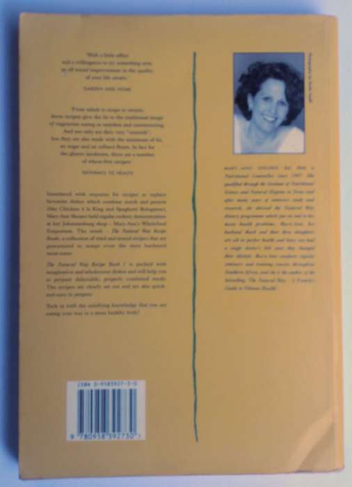 The Natural Way Recipe Book 1 by Mary-Ann Shearer