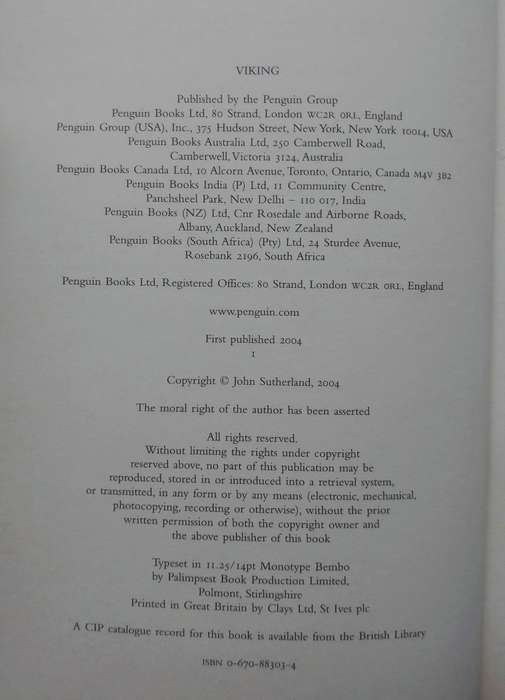 Stephen Spender - The Authorised Biography by John Sutherland