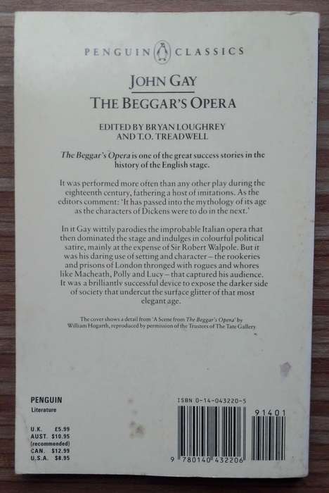 The Beggar's Opera by John Gay