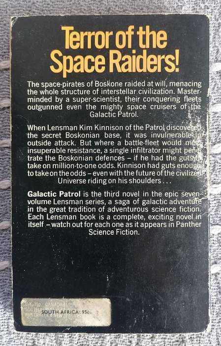 Galactic Control by E.E. 'Doc' Smith (The classic Lensman series)