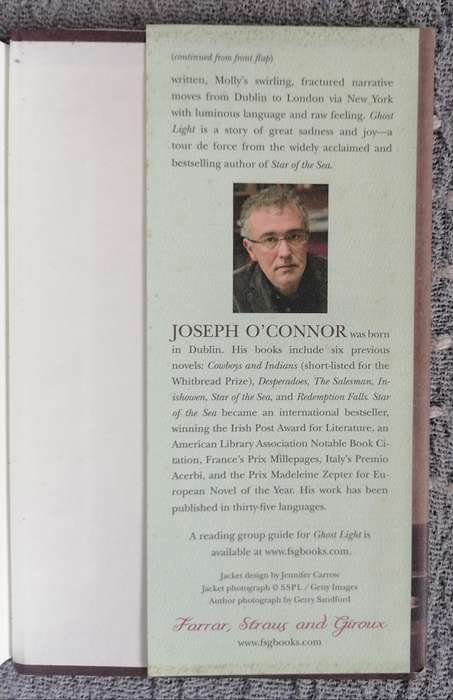 Ghost Light by Joseph O'Connor
