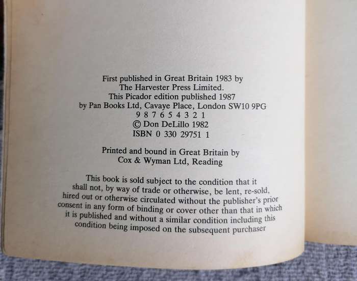 The Names by Don DeLillo