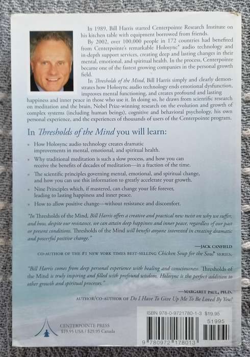 Thresholds of the Mind by Bill Harris
