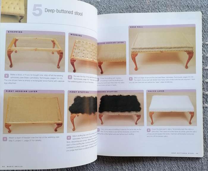 Complete Step-by-step Upholstery by David Sowle and Ruth Dye