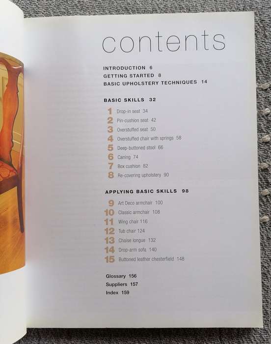 Complete Step-by-step Upholstery by David Sowle and Ruth Dye