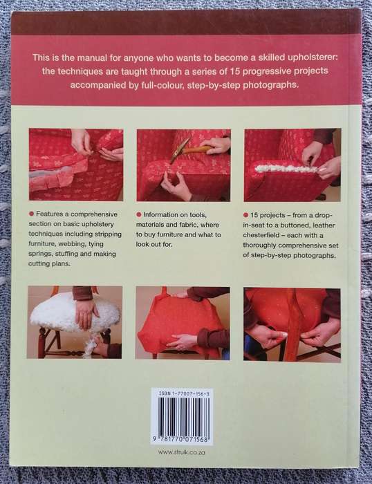 Complete Step-by-step Upholstery by David Sowle and Ruth Dye