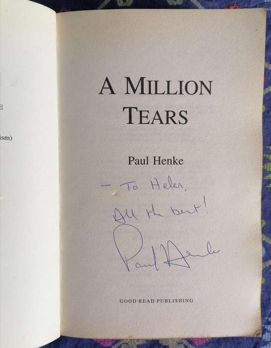 A. Million Tears (Tears #1) by Paul Henke