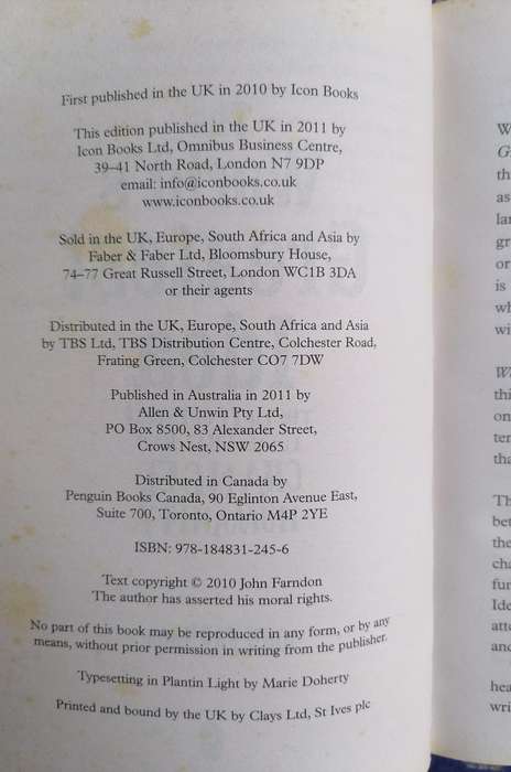 The World's Greatest Idea - The Fifty Greatest Ideas that Have Changed Humanity by John Farndon