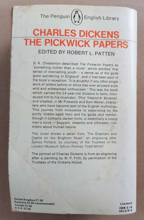 The Pickwick Papers by Charles Dickens