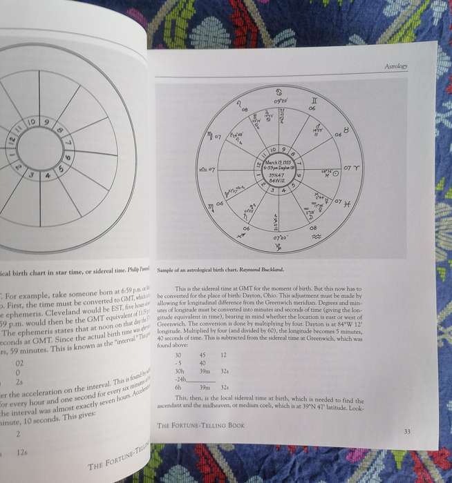 The Fortune-telling Book i- The Encyclopaedia of Divination and Soothsaying by Raymond Buckland