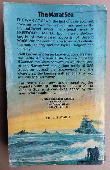 Freedom's Battle - The War at Sea edited by John Winston