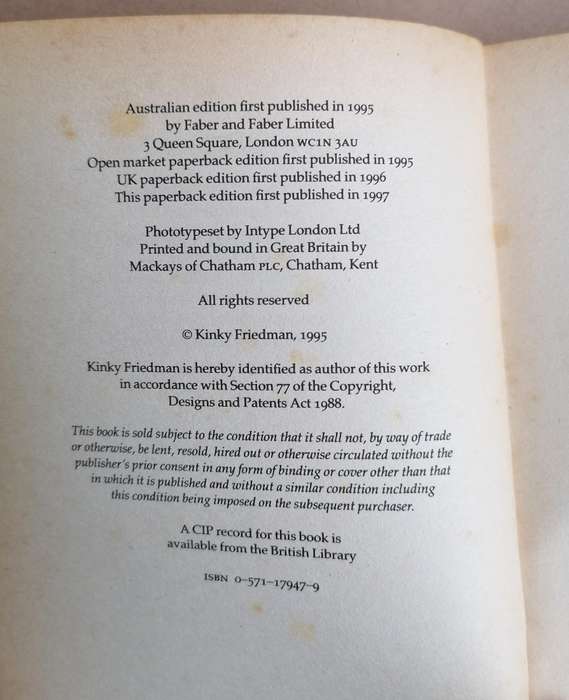 God Bless John Wayne by Kinky Friedman