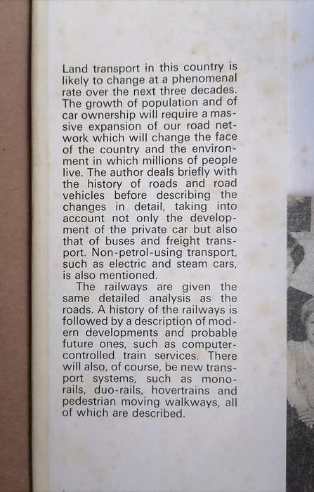 Land Transport Tomorrow by Gordon Wells