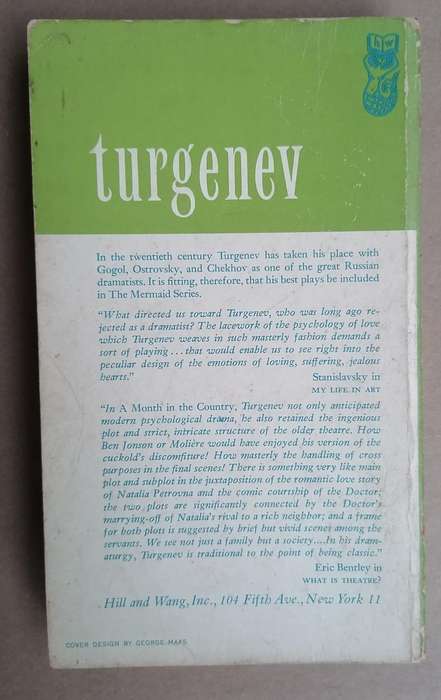 Three Famous Plays by Ivan Turgenev