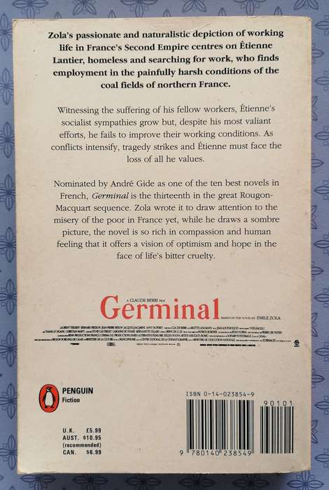 Germinal by Emile Zola