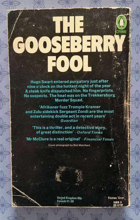 The Gooseberry Fool by James McClure